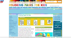 Desktop Screenshot of coloring-pages-kids.com